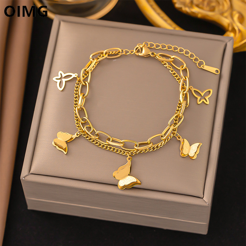 Butterfly Clasp Deployant - OIMG 316L Stainless Steel 3 Colors
