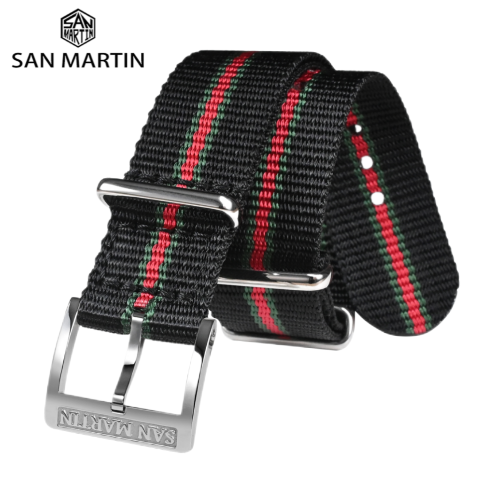 Tropic Strap Vintage - San Martin 20mm Rugged Woven Fabric