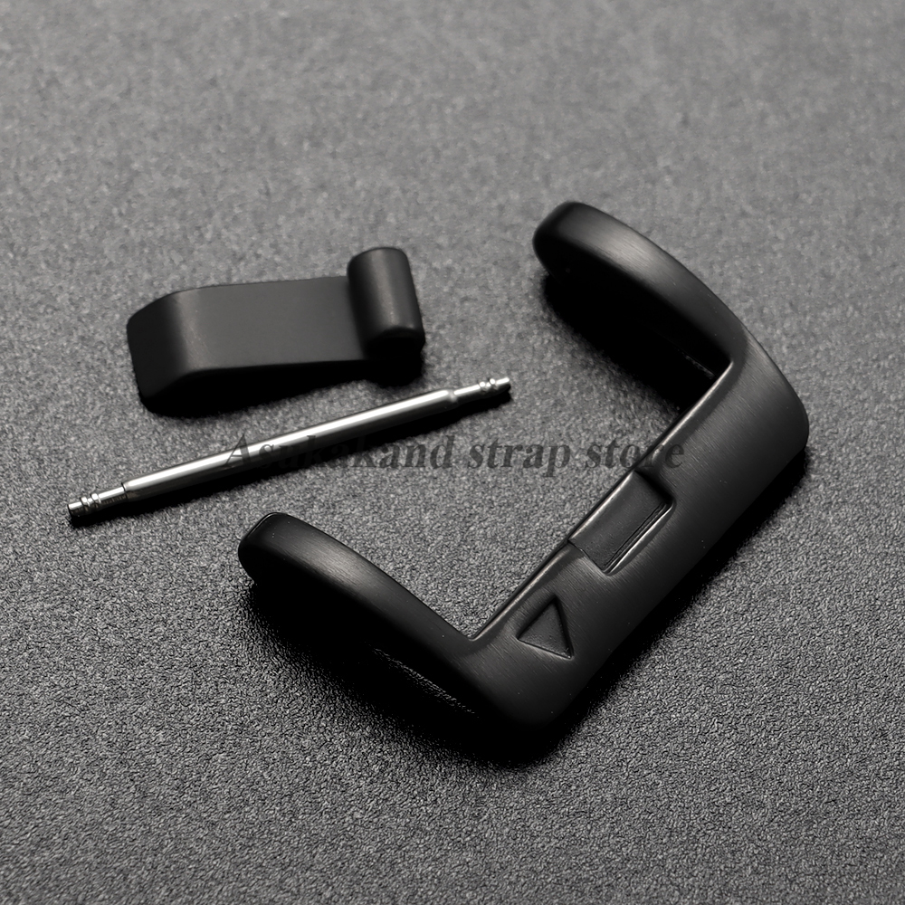 Black Stainless Steel Watch Bu - مراجعة Silicone Watch Band 22Mm وسعره