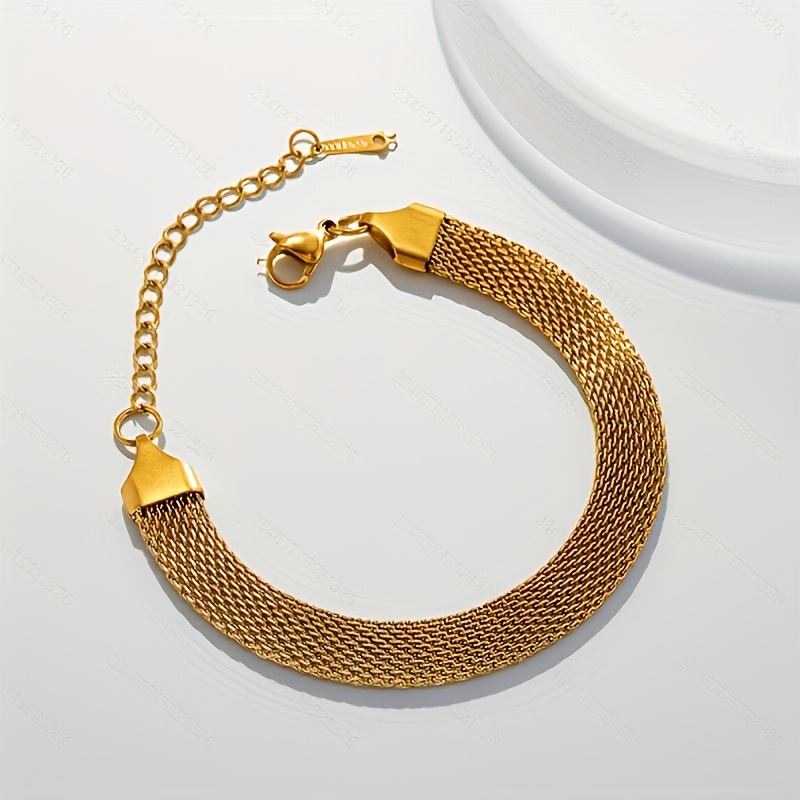 Fashionable 304 Stainless Stee - مراجعة Mesh Strap Metal وسعره