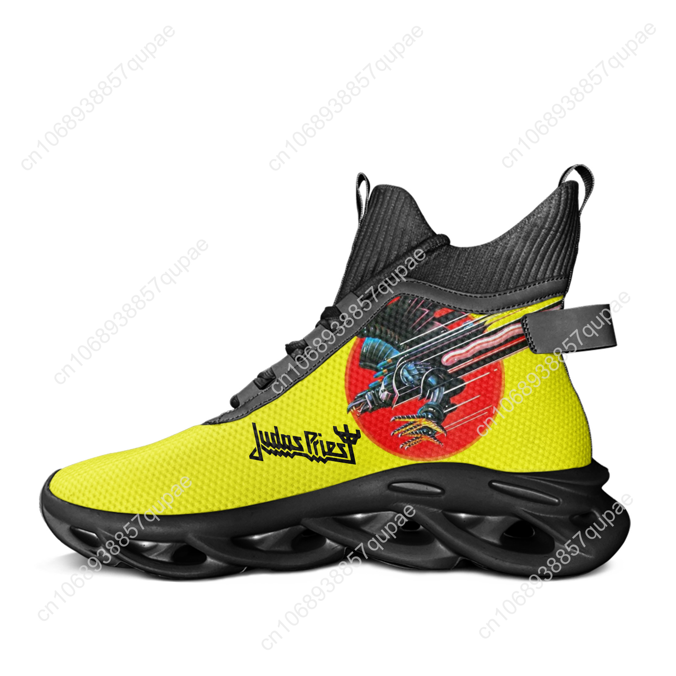 Judas Priest High Top Flats Sn - مراجعة Mesh Strap Metal وسعره