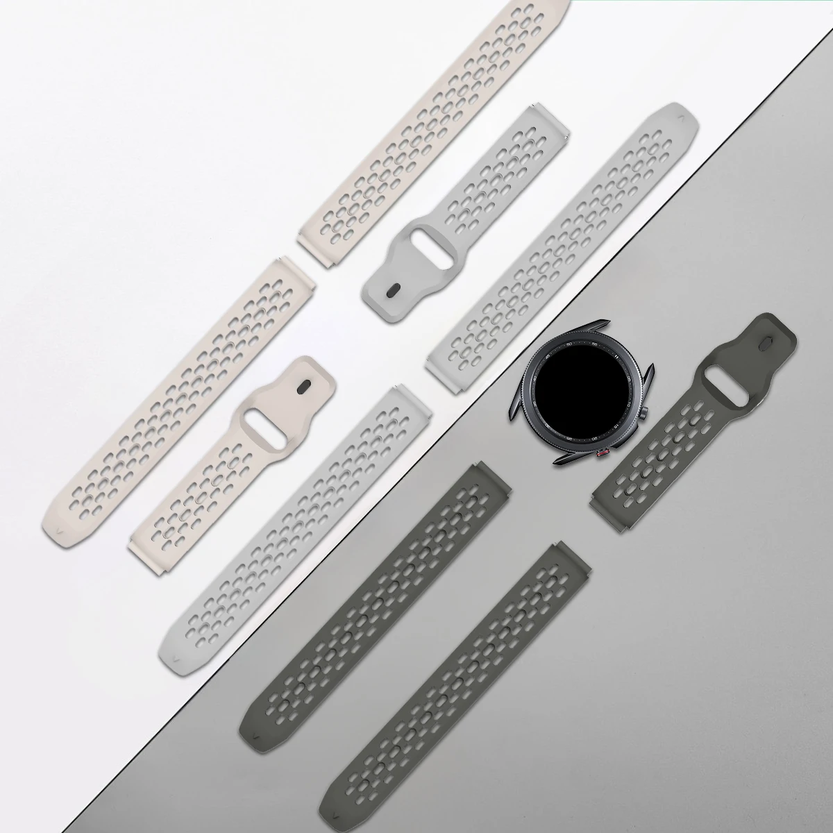 18mm 20mm 22mm Silicone Strap  - مراجعة Nato Strap Nylon وسعره