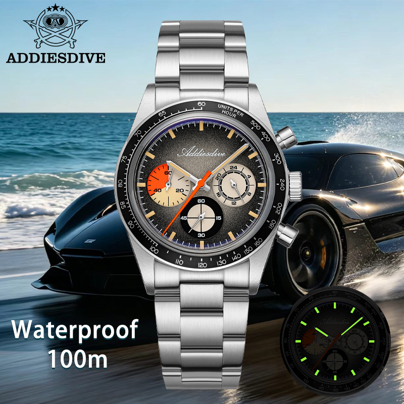 ADDIESDIVE 2026 NEW Chronograp - مراجعة Tropic Strap Vintage وسعره