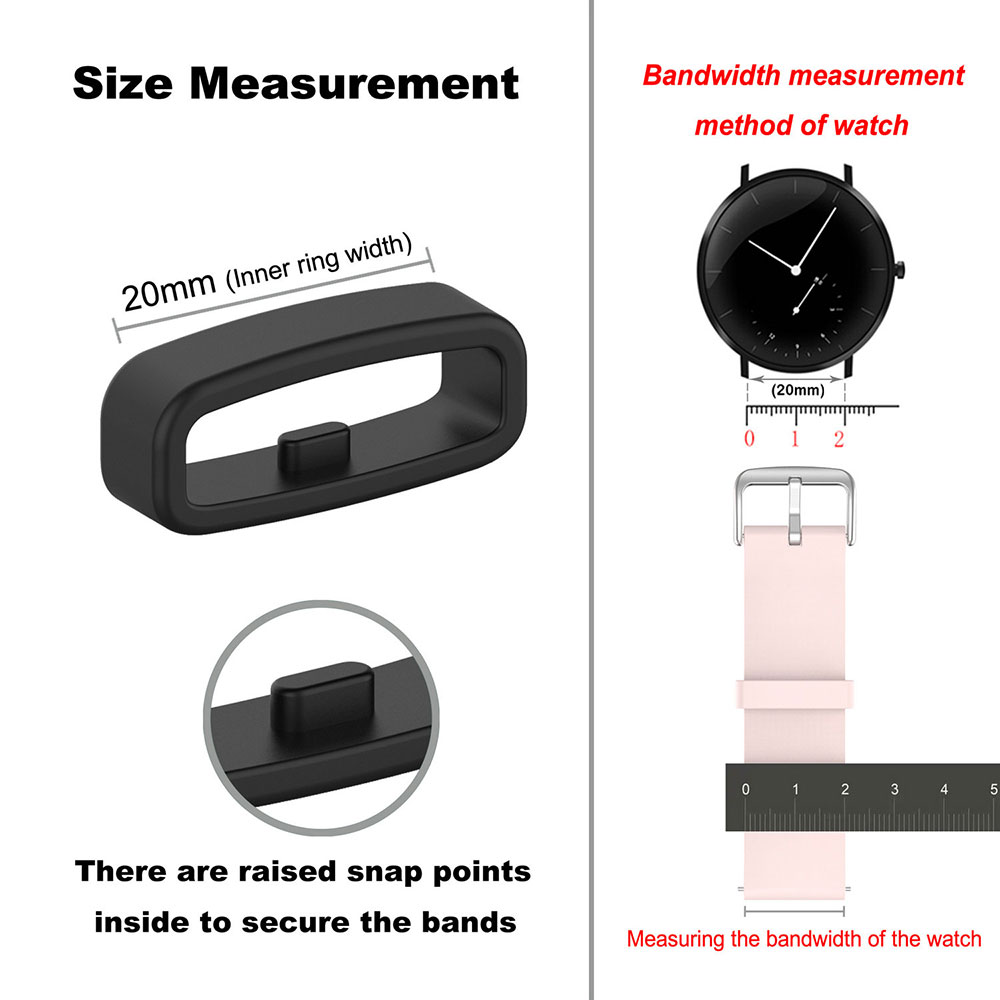 18 20 22mm Watch Band Ring Rub - مراجعة Silicone Watch Band 22Mm وسعره