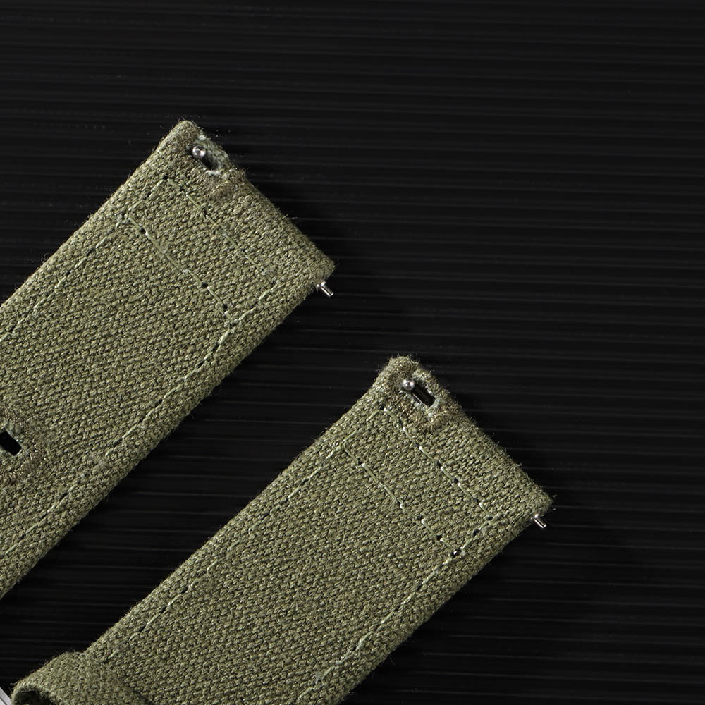Nylon Woven Canvas Watch Band  - مراجعة Perlon Strap Woven وسعره