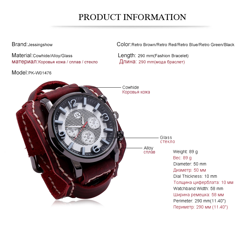 New Retro Mens Watches Genuine - مراجعة Leather Watch Band Men وسعره