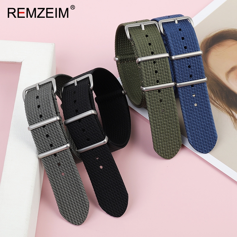 New Ribbed Nylon Watch Strap 1 - مراجعة Canvas Strap Watch وسعره