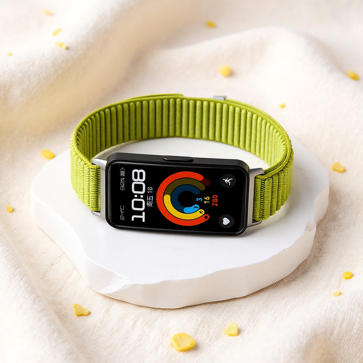 Nylon Loop Strap For Huawei Ba - مراجعة Sport Loop Velcro وسعره