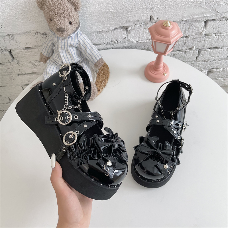 2026 Platform Lolita Shoes Wom - مراجعة Mesh Strap Metal وسعره
