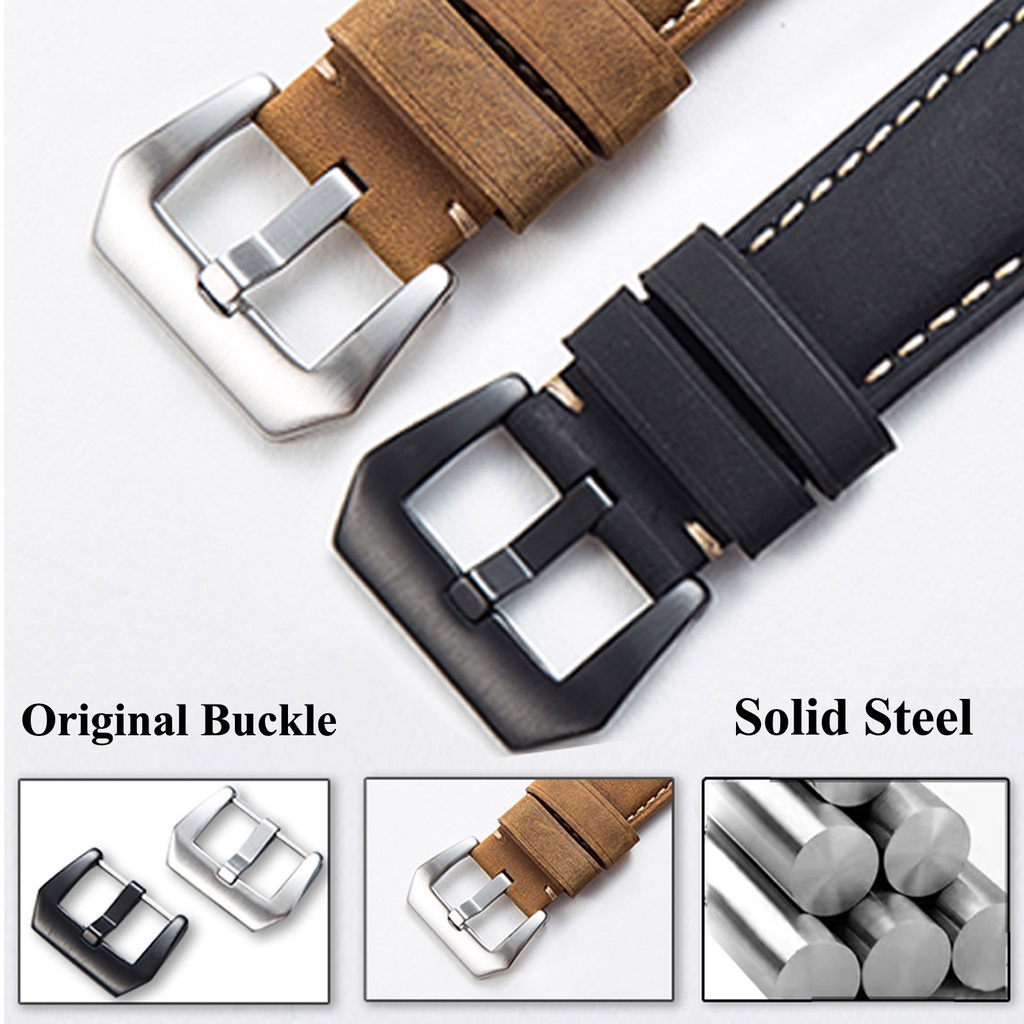 Quick Release Leather Straps f - مراجعة Leather Strap Quick Release وسعره