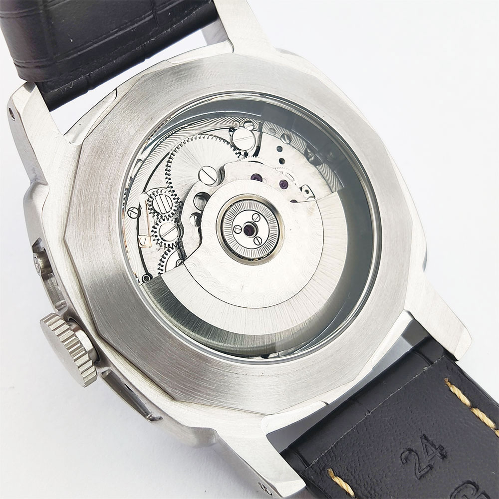 44mm Men's watch Seagull st255 - مراجعة Stainless Bracelet Diver وسعره