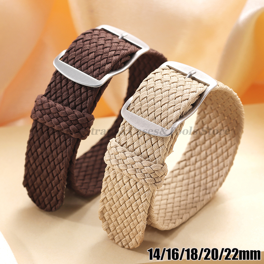14mm 16mm 18mm 20mm 22mm Nylon - مراجعة Perlon Strap Woven وسعره