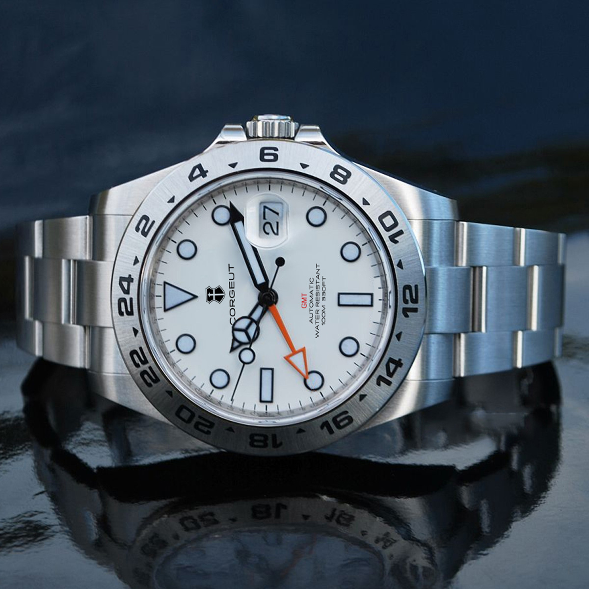 Custom Luxury 39mm NH34 Automa - مراجعة Stainless Bracelet Diver وسعره