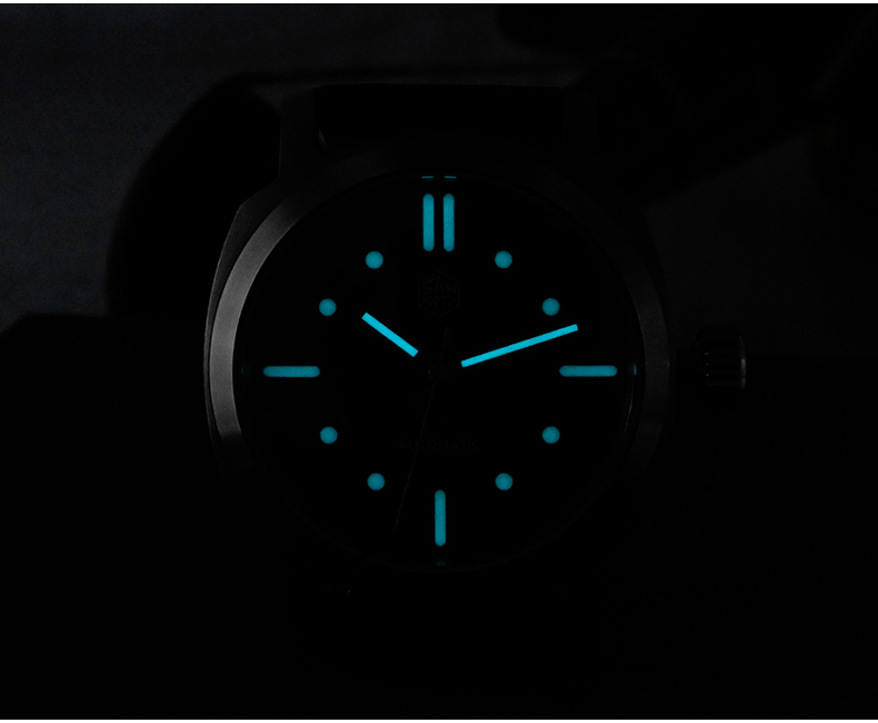 San Martin Mens Pilot Watches  - مراجعة Leather Strap Quick Release وسعره