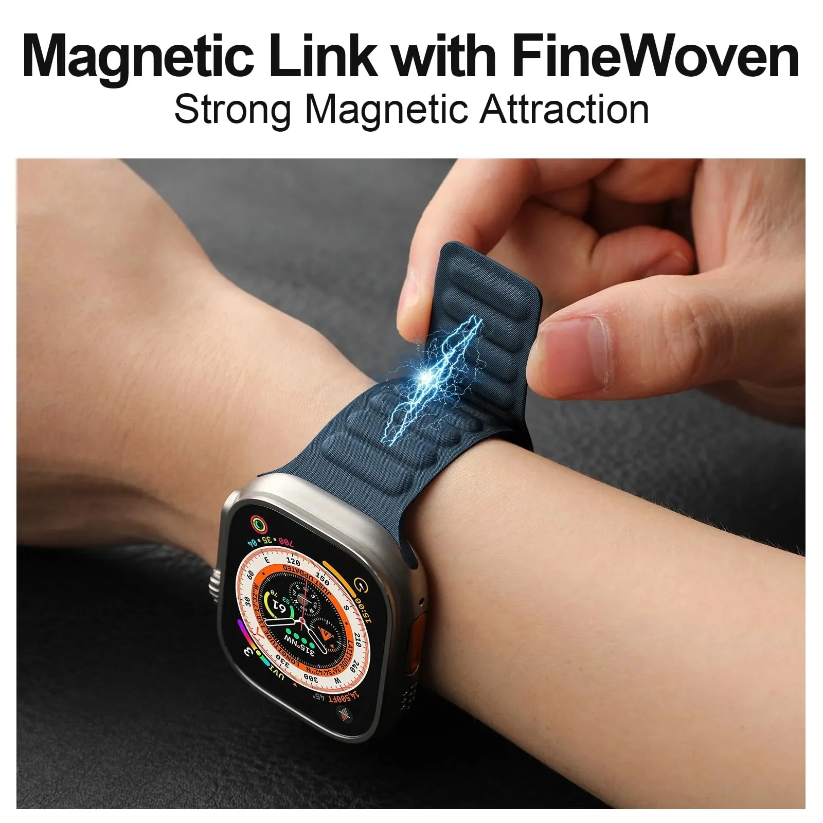 FineWoven Magnetic Loop Strap  - مراجعة Milanese Loop Magnetic وسعره