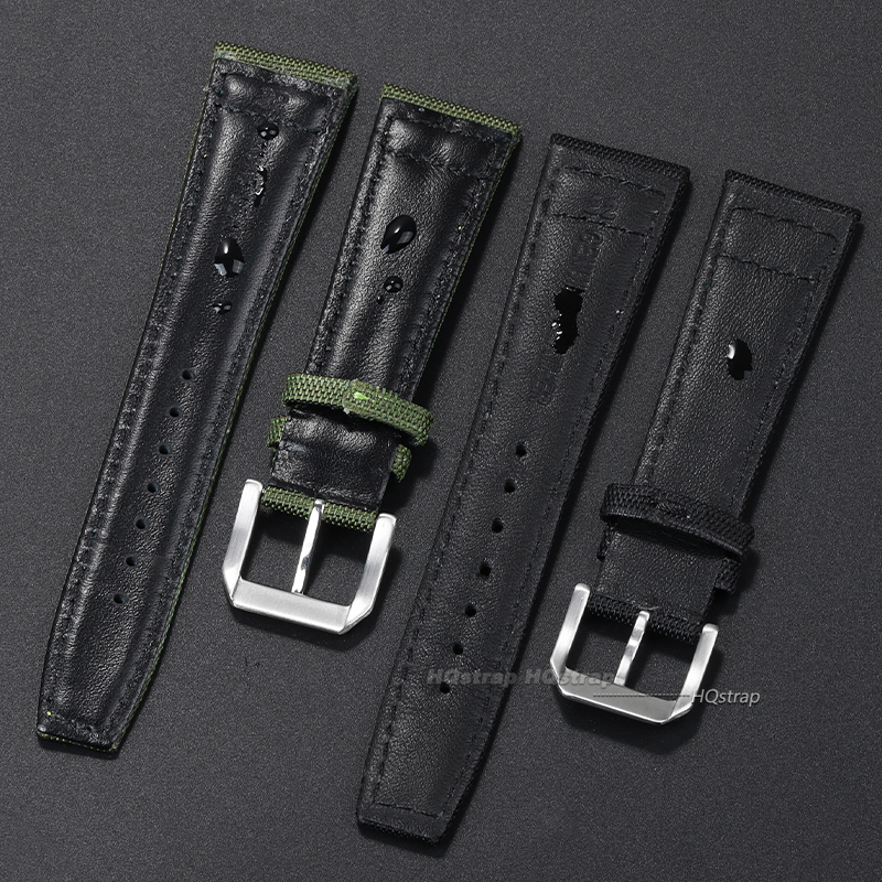 Nylon Canvas Watch Strap for I - مراجعة Canvas Strap Watch وسعره