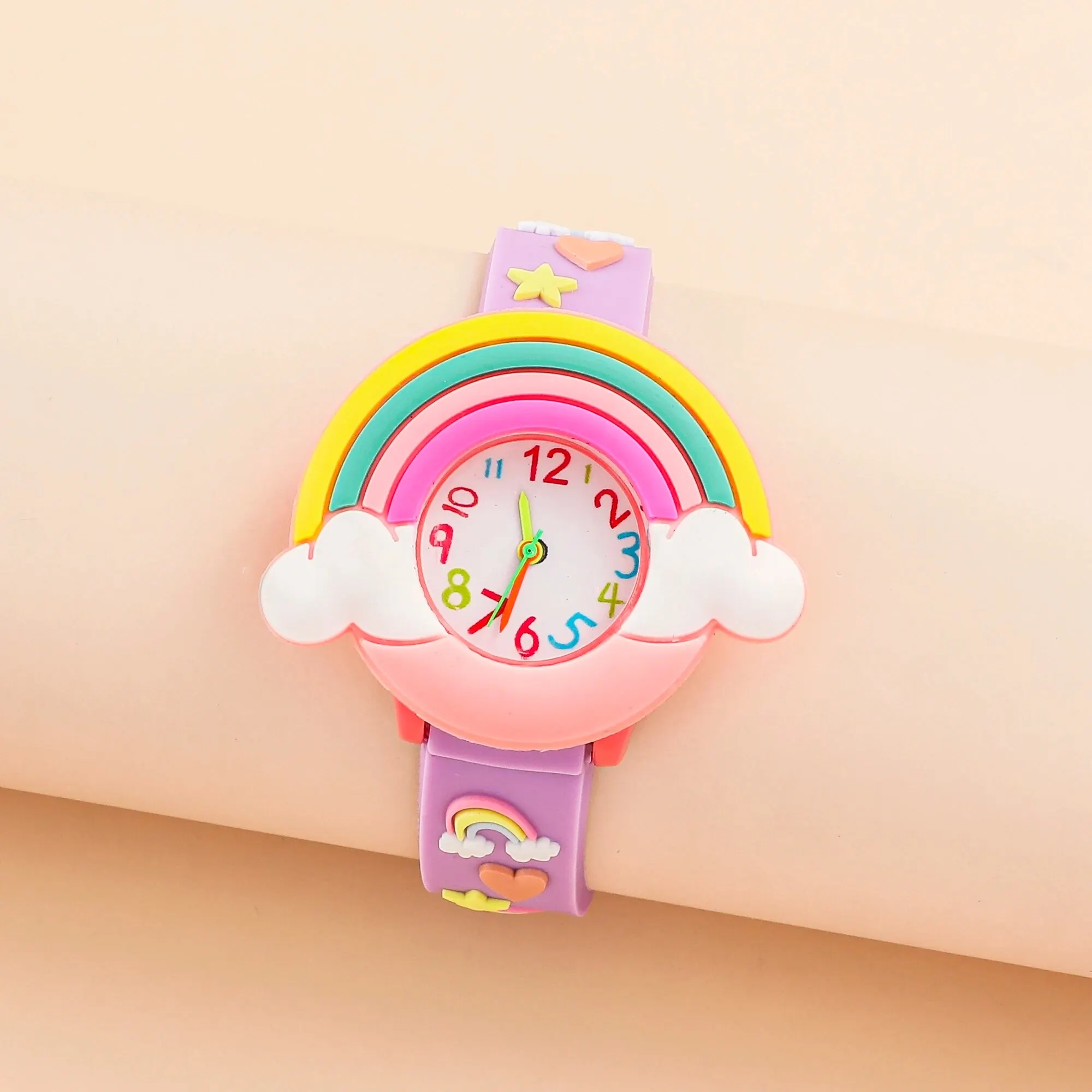 2024 New Rainbow Cloud Printed - مراجعة Silicone Watch Band 22Mm وسعره