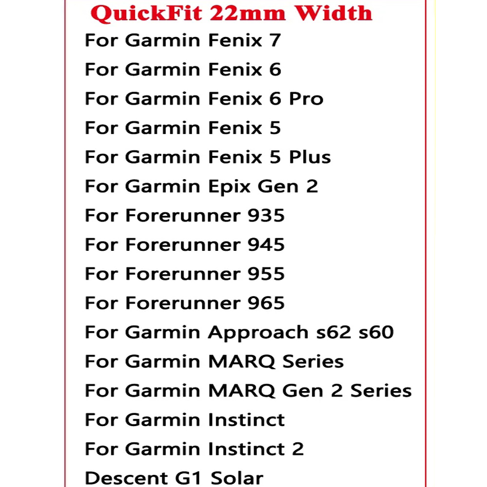 For Garmin Forerunner 945/935/ - مراجعة Silicone Watch Band 22Mm وسعره