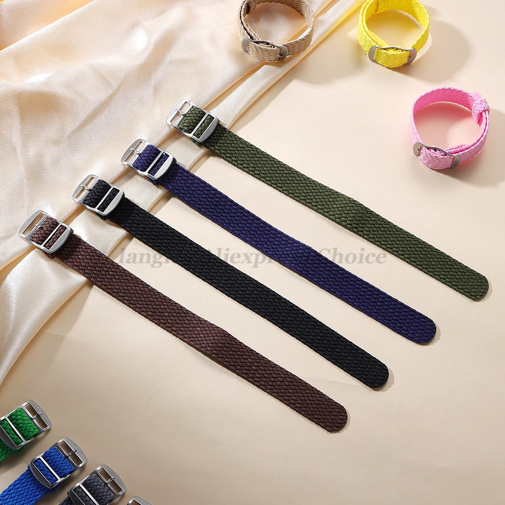 14mm 16mm 18mm 20mm 22mm Fabri - مراجعة Perlon Strap Woven وسعره
