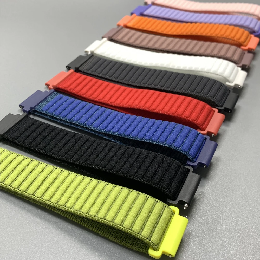 22mm Nylon Band For Xiaomi Wat - مراجعة Sport Loop Velcro وسعره