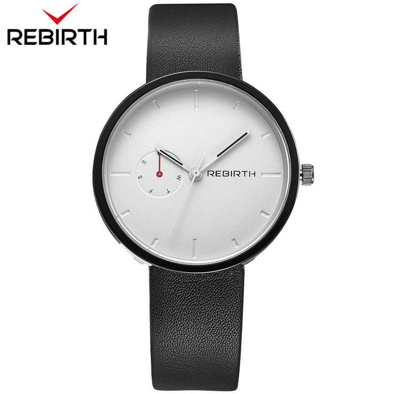 2018 Rebirth Popular Men Women - مراجعة Leather Watch Band Men وسعره