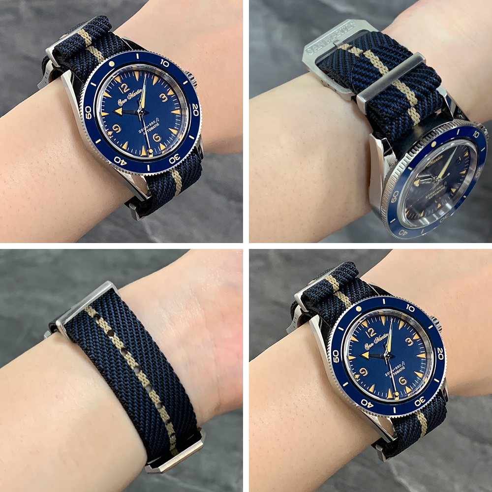 San Martin High Quality 20mm U - مراجعة Nato Strap Nylon وسعره