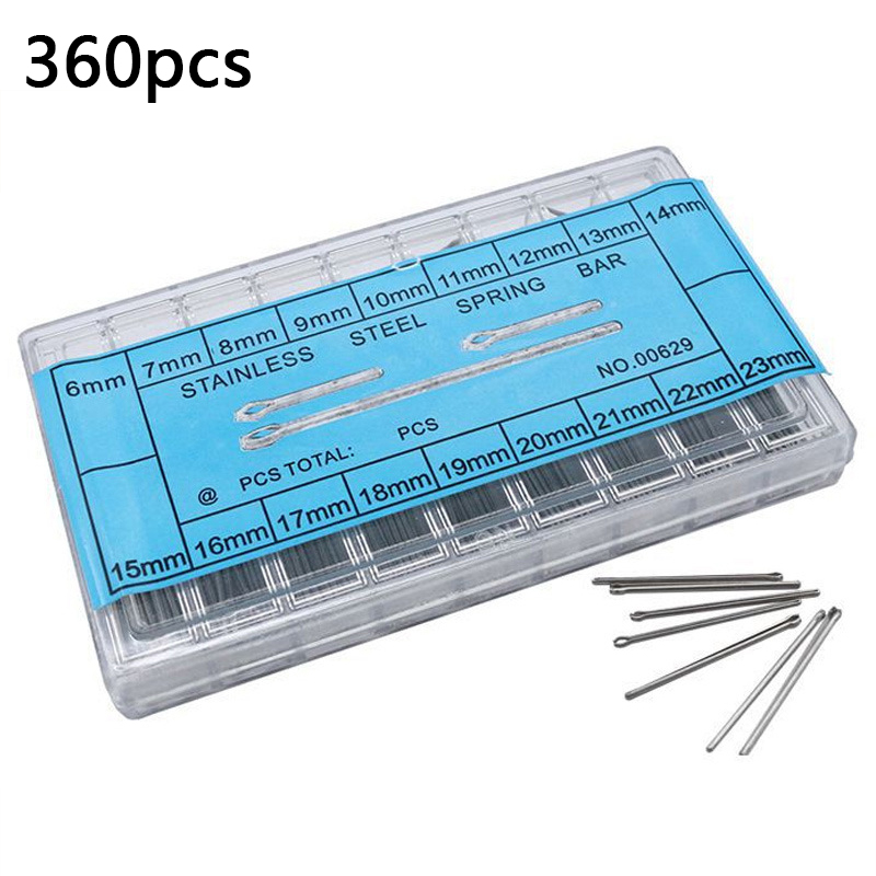 360 Pieces Split Pins Stainles - مراجعة Spring Bar Tool Set وسعره