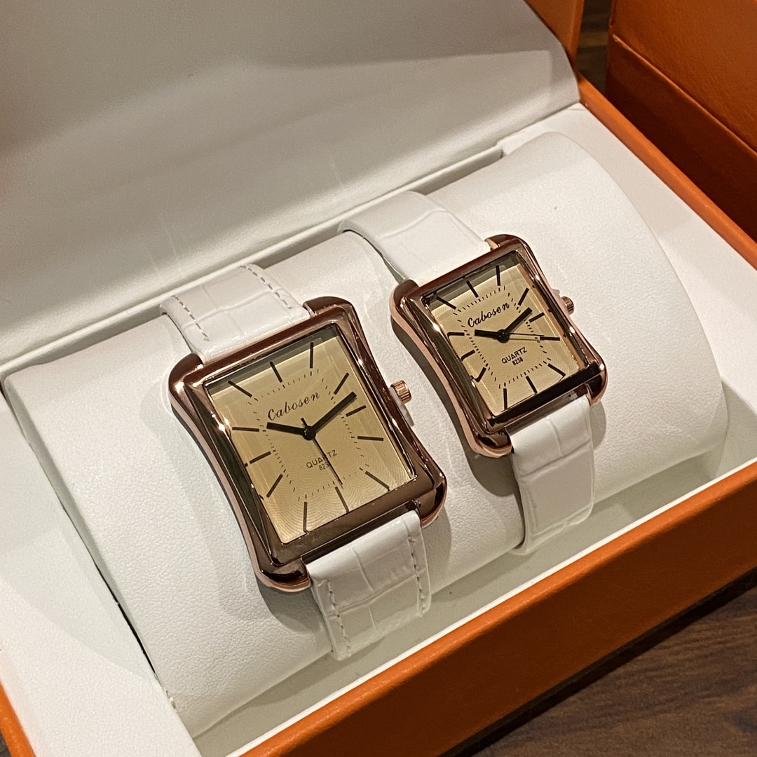 Couple Watch Quartz Movement B - مراجعة Leather Watch Band Men وسعره