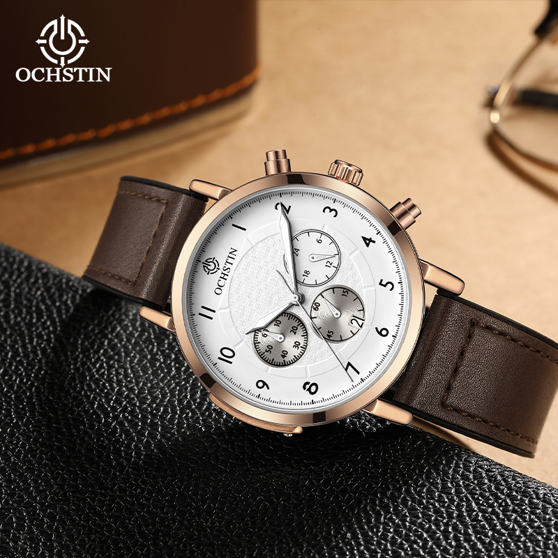 OCHSTIN New Model Magnetic Buc - مراجعة Leather Watch Band Men وسعره
