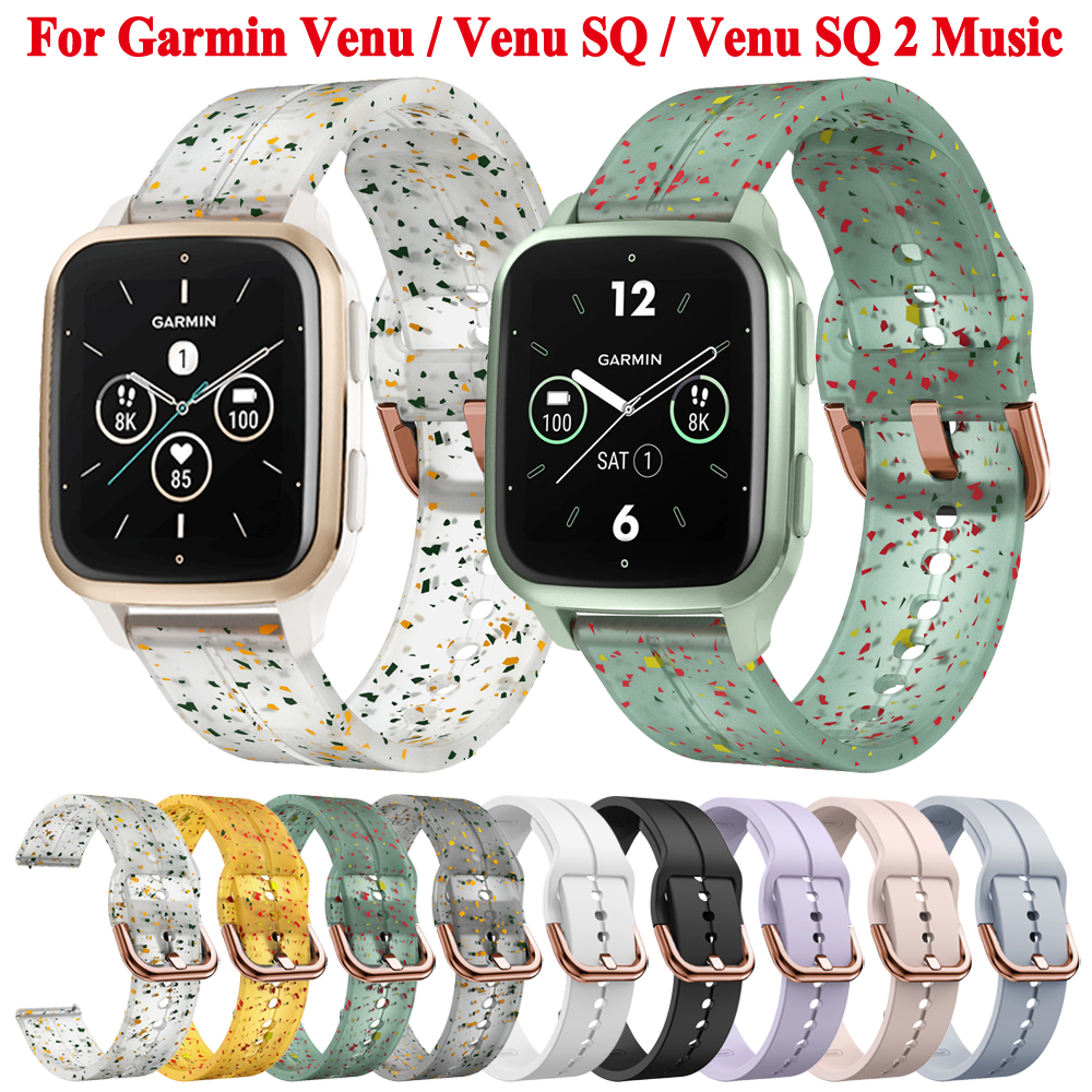 Watchband 20mm For Garmin Venu - مراجعة Silicone Watch Band 22Mm وسعره