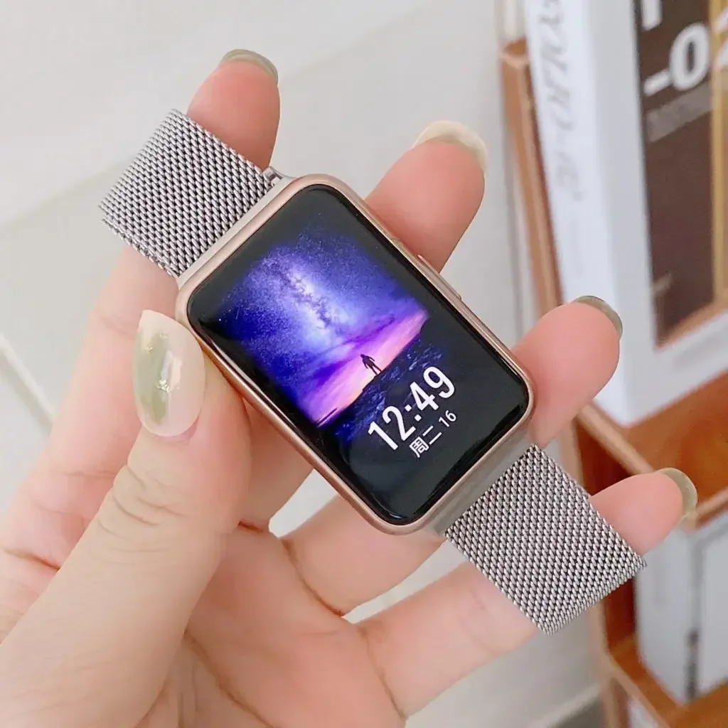 Milanese Bands For Huawei Watc - مراجعة Milanese Loop Magnetic وسعره