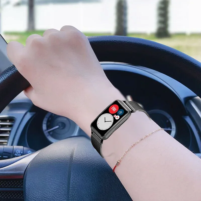 Milanese Bands For Huawei Watc - مراجعة Milanese Loop Magnetic وسعره