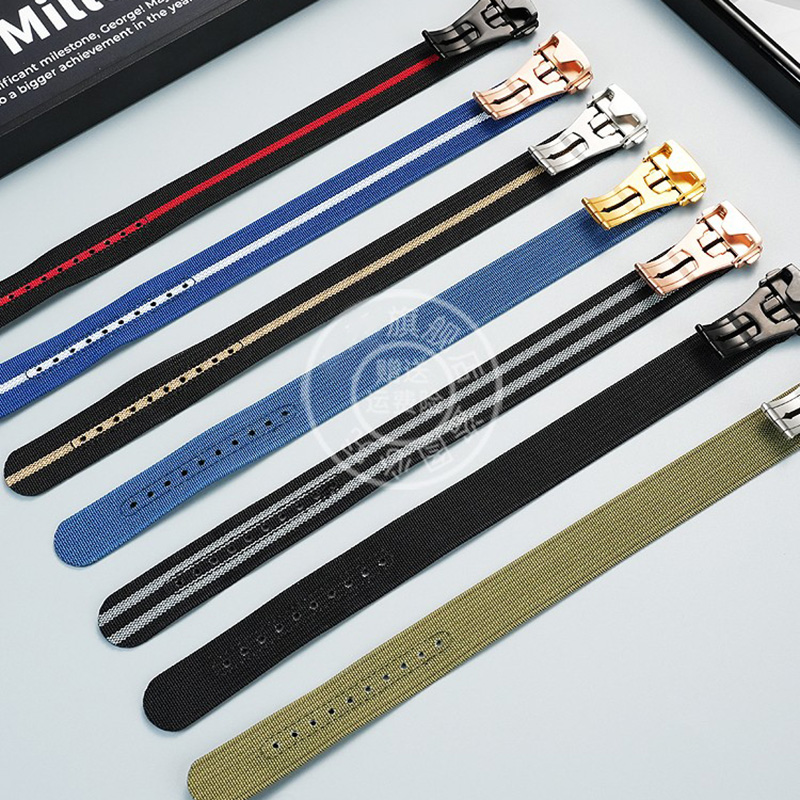New design integrated canvas w - مراجعة Nato Strap Nylon وسعره