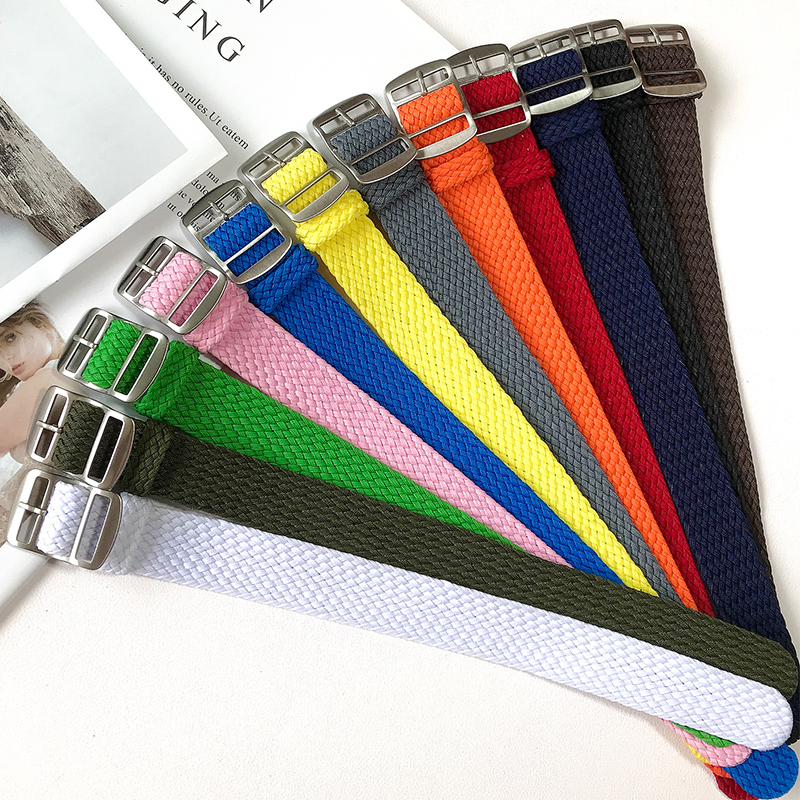Nylon Strap Woven Watchband Hi - مراجعة Perlon Strap Woven وسعره