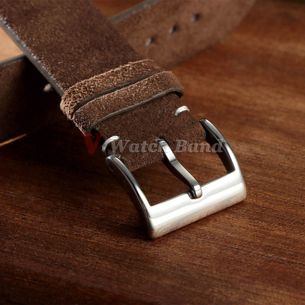 20mm 22mm High Quality Suede C - مراجعة Suede Strap Watch وسعره