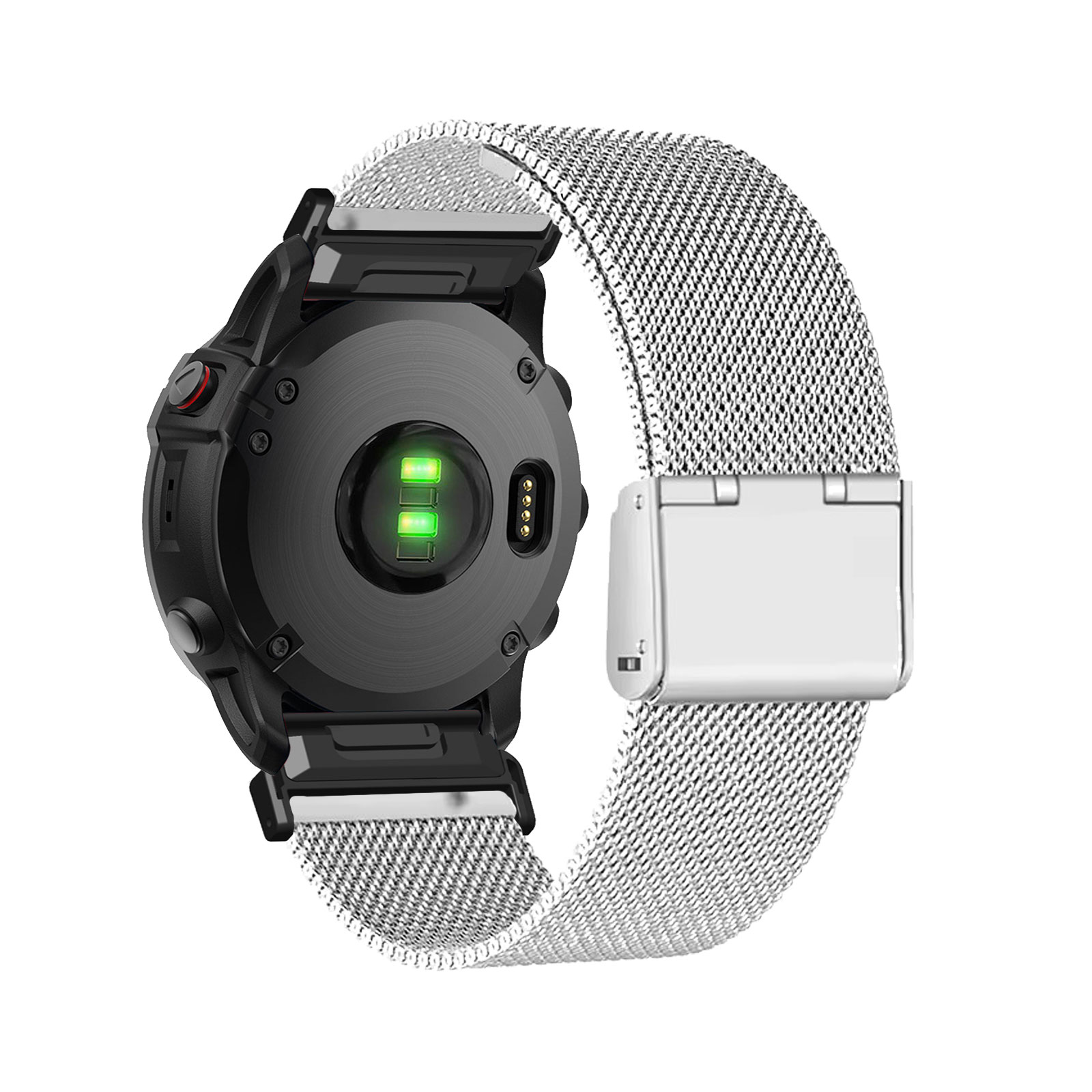 Metal Bands for Garmin Fenix 6 - مراجعة Mesh Strap Metal وسعره