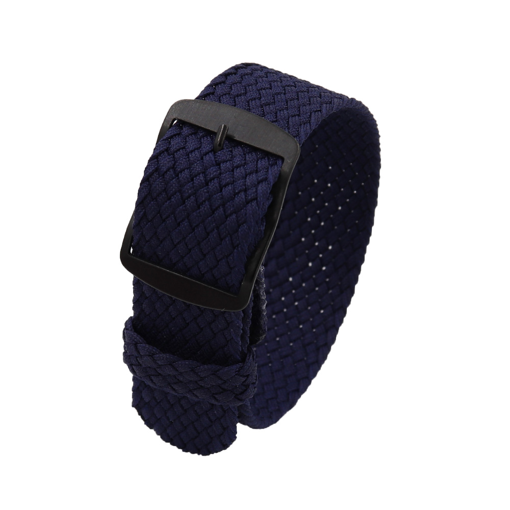 18mm 20mm 22mm Solid color For - مراجعة Perlon Strap Woven وسعره