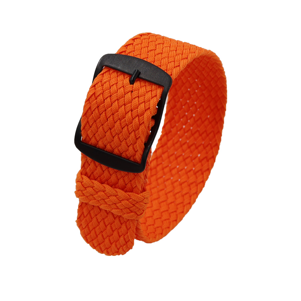 18mm 20mm 22mm Solid color For - مراجعة Perlon Strap Woven وسعره