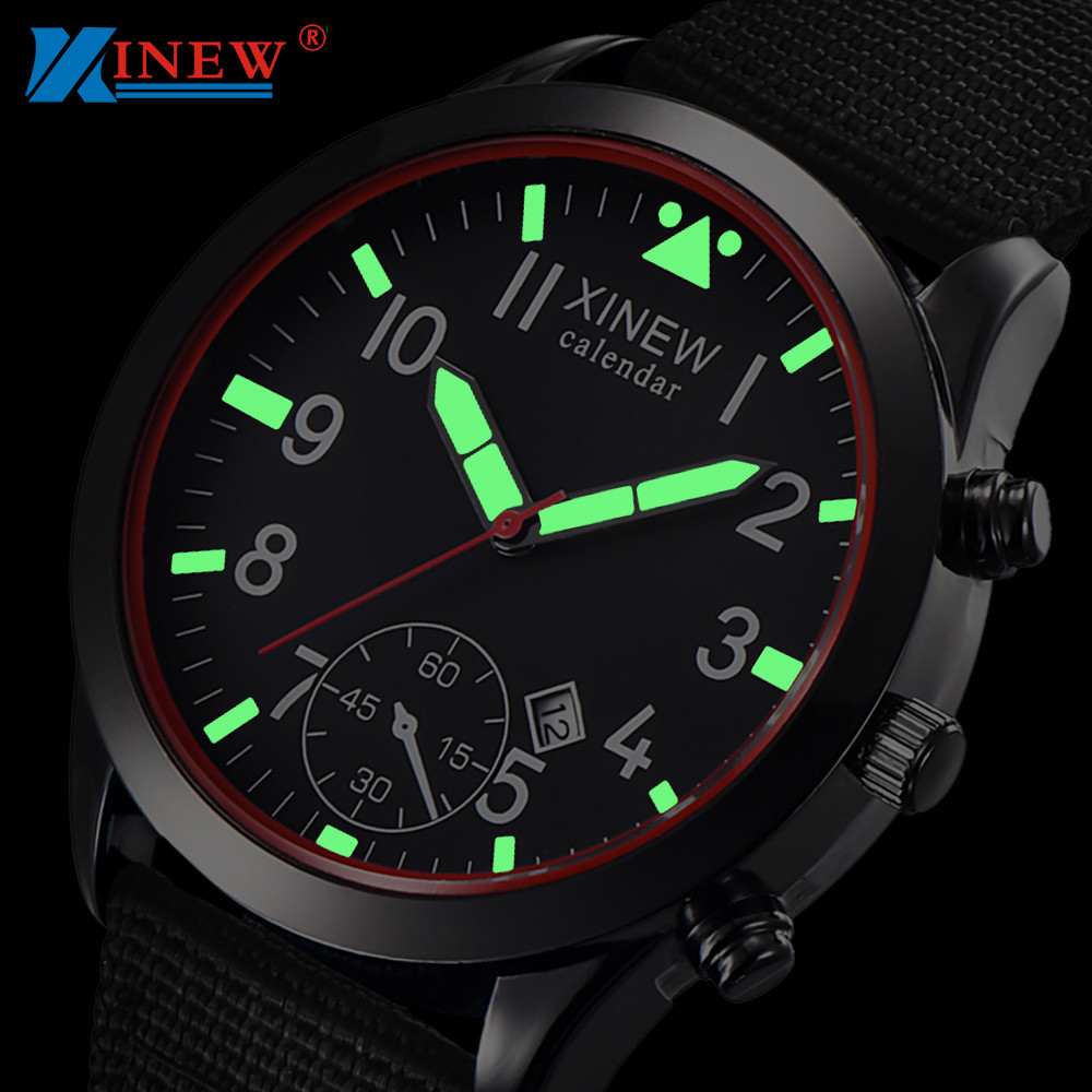 2020 XINEW Watches Men Fashion - مراجعة Canvas Strap Watch وسعره