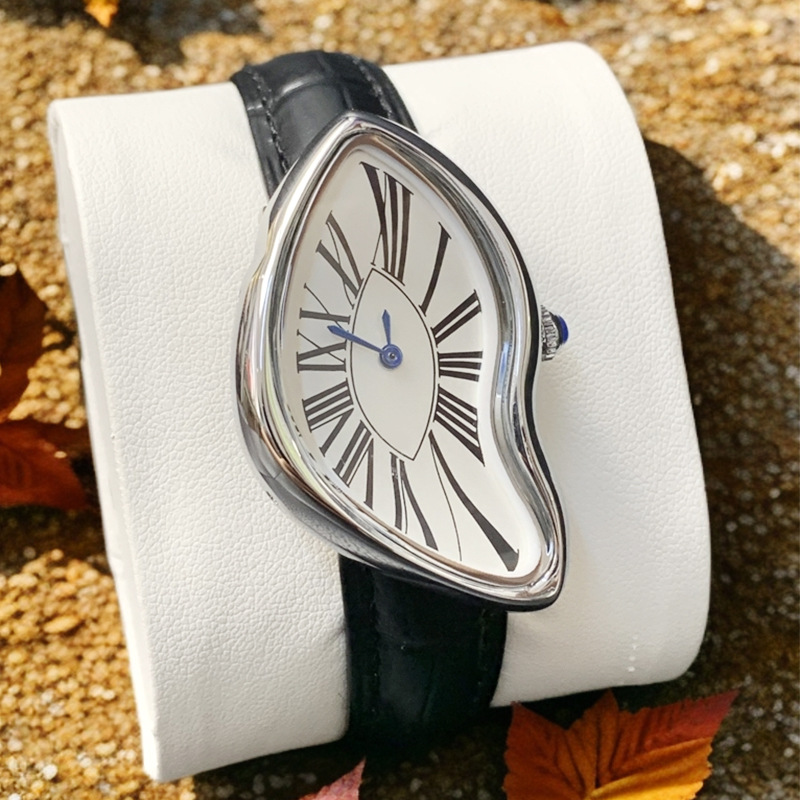 Medieval alien watches melt an - مراجعة Leather Watch Band Men وسعره