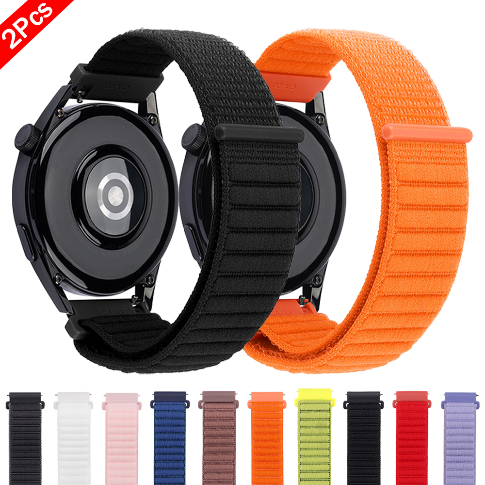 20mm 22mm Nylon Sport Strap Fo - مراجعة Sport Loop Velcro وسعره