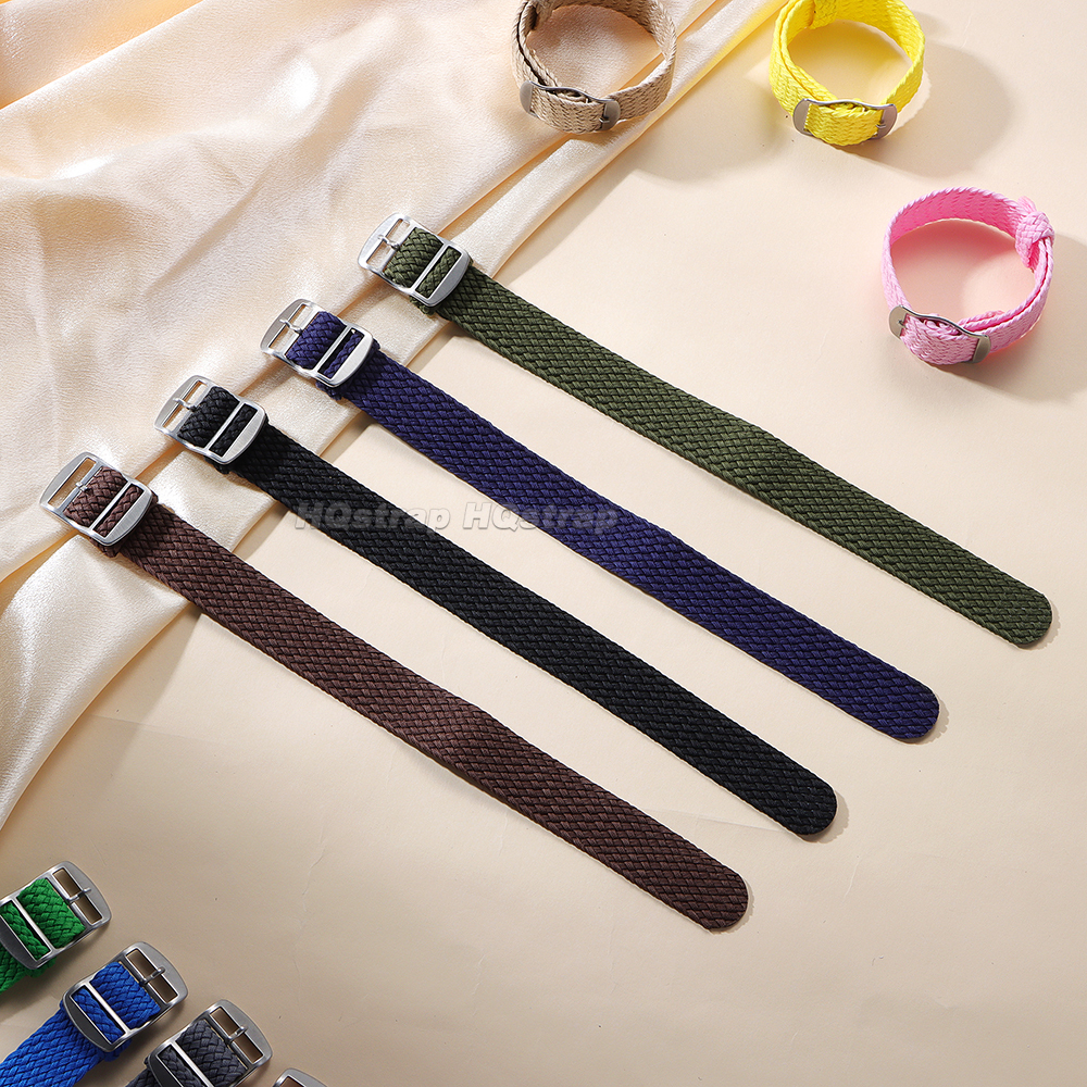 14mm 16mm 18mm 20mm 22mm Woven - مراجعة Perlon Strap Woven وسعره