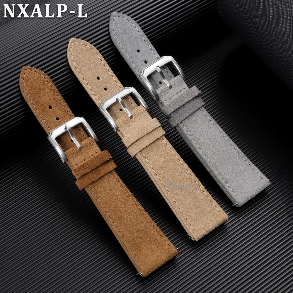 Vintage Suede Strap Soft Cowhi - مراجعة Suede Strap Watch وسعره