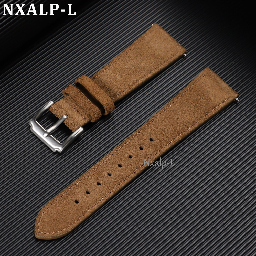 Vintage Suede Strap Soft Cowhi - مراجعة Suede Strap Watch وسعره