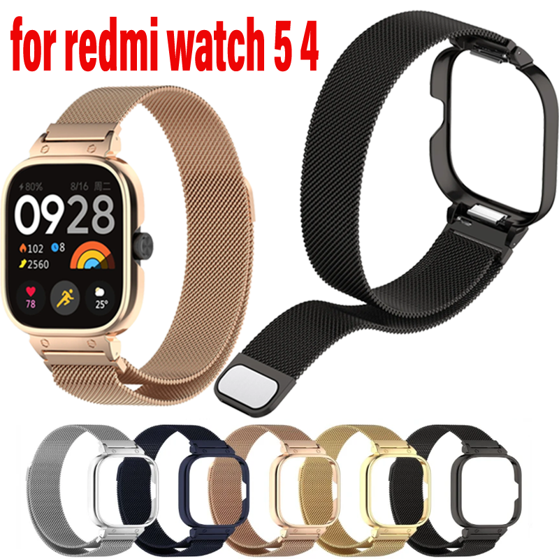 Metal Case+Milanese Loop Strap - مراجعة Milanese Loop Magnetic وسعره