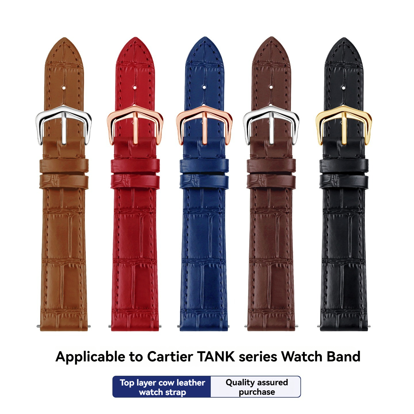 15mm 17mm 18mm 20mm Genuine Le - مراجعة Leather Strap Quick Release وسعره