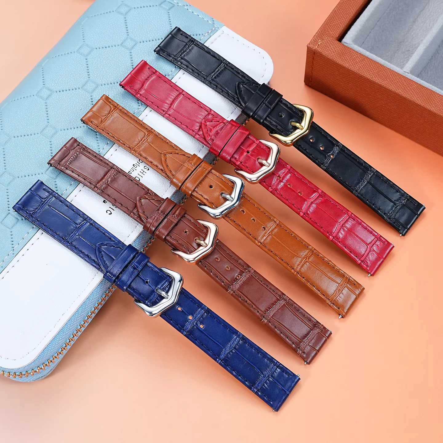 15mm 17mm 18mm 20mm Genuine Le - مراجعة Leather Strap Quick Release وسعره