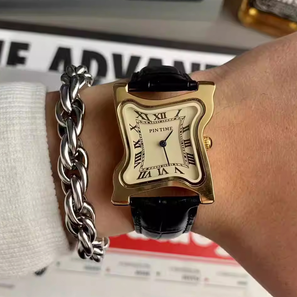 Surrealist Art Melting Clock W - مراجعة Leather Watch Band Men وسعره