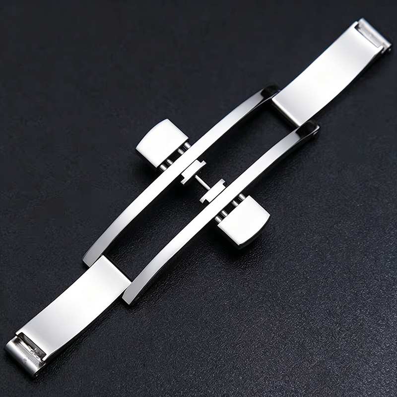 Watch Band Buckle Stainless St - مراجعة Butterfly Clasp Deployant وسعره