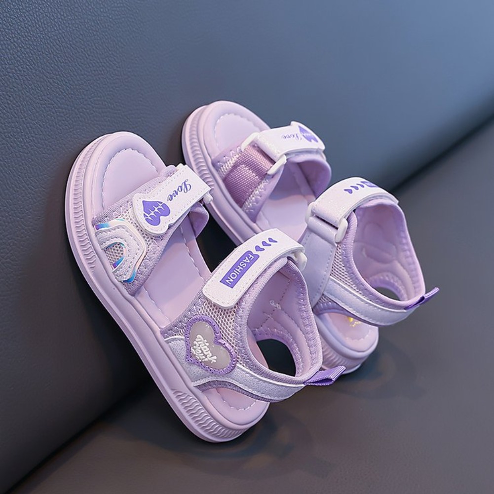 Girls' Heart-Shaped Princess S - مراجعة Sport Loop Velcro وسعره